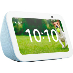 Смарт тонколона Amazon Echo Show 5, 3rd Gen, Сензорен екран, Гласов асистент, Синя