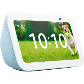 Смарт тонколона Amazon Echo Show 5, 3rd Gen, Сензорен екран, Гласов асистент, Синя
