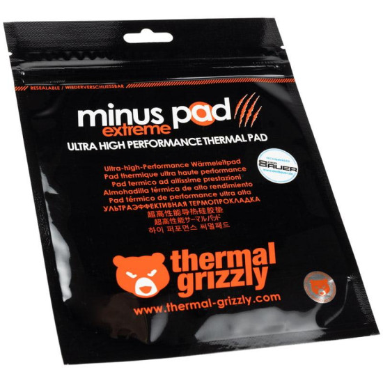 Термопад Thermal Grizzly Minus Pad Extreme, 120 х 20 х 1.5 mm