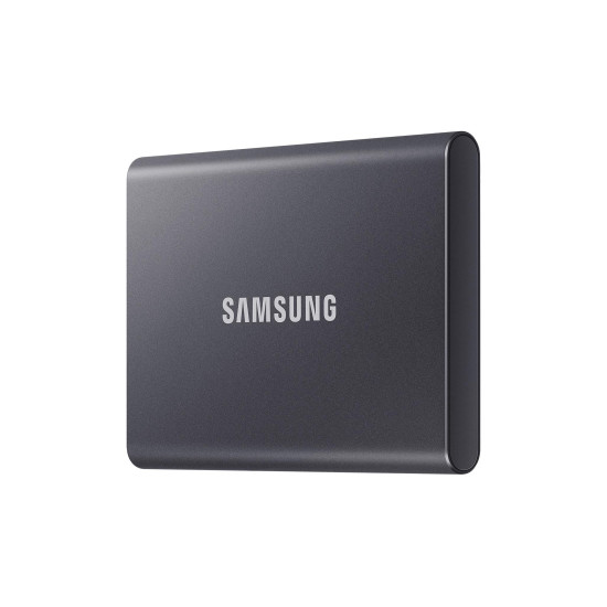 Външен SSD диск Samsung T7 Titan Grey 2TB, USB 3.2