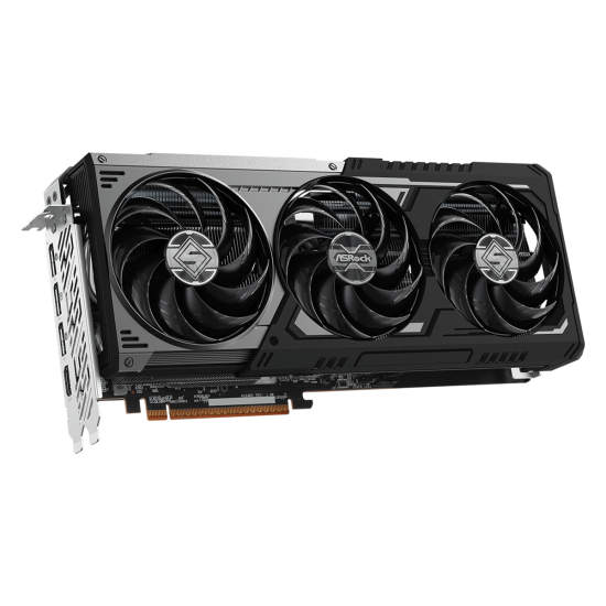 Видеокарта ASRock RADEON RX 9070 XT STEEL LEGEND DARK 16GB GDDR6