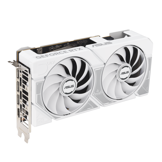 Видеокарта ASUS Dual GeForce RTX 5060 White OC Edition 8GB GDDR7, 128-bit, 1xHDMI, 3xDP
