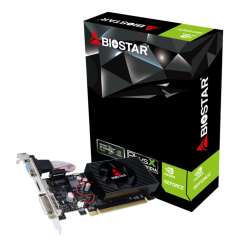 Видеокарта BIOSTAR GeForce GT730, 4GB, GDDR3, 128 bit, DVI-I, D-Sub, HDMI