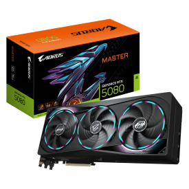 Видеокарта GIGABYTE AORUS RTX 5080 MASTER 16GB GDDR7