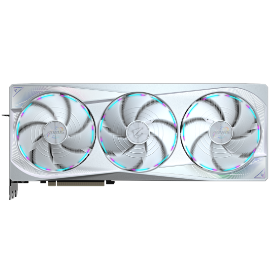 Видеокарта GIGABYTE AORUS RTX 5080 MASTER ICE, 16GB, GDDR7, 256-bit, PCI Express 5.0, 850W, DLSS 4.0, 1 x HDMI 2.1, 3 x DisplayPort 2.1