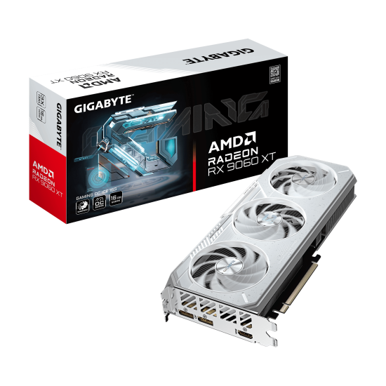 Видеокарта GIGABYTE Radeon RX 9060 XT GAMING OC ICE 16GB