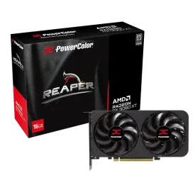 Видеокарта PowerColor Reaper Radeon RX 9060 XT 16GB GDDR6, 128-bit, 1xHDMI, 2xDP