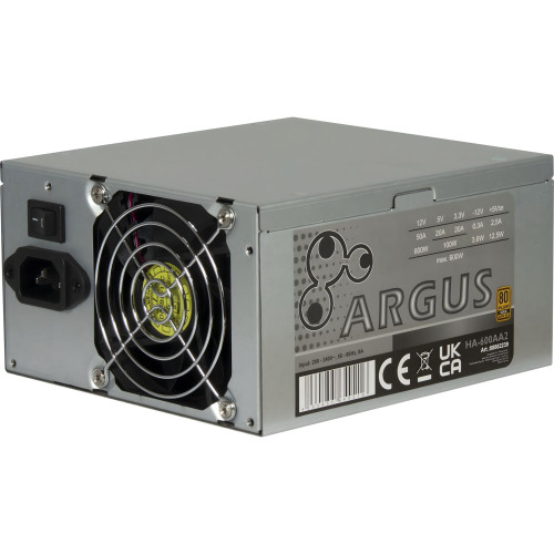 Захранване Inter Tech Argus HA-600AA2, 600W, 80+ Gold