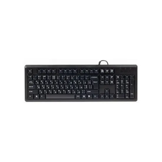 Клавиатура A4Tech KR92, Black, кирилизирана