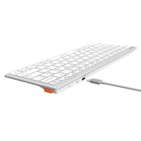 Безжична клавиатура A4Tech FBX51C FStyler, White