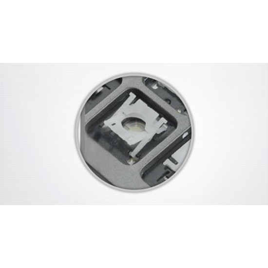 Безжична клавиатура A4Tech FBX51C FStyler, White