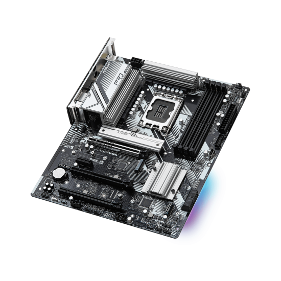 Дънна платка ASRock B760 Pro RS, LGA 1700, ATX, 4x DDR5, PCIe 5.0, Hyper M.2, USB Type-C