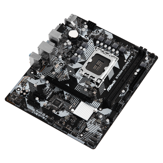 Дънна платка ASRock B760M-HDV M.2, LGA1700, ATX