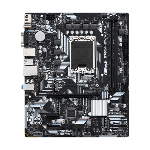 Дънна платка ASRock B760M-HDV M.2, LGA1700, ATX