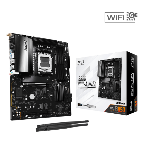 Дънна платка ASRock B850 PRO-A WIFI socket AM5