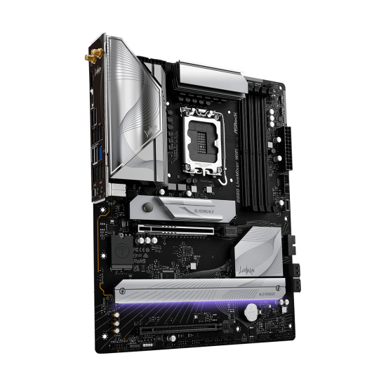 Дънна платка ASRock B860 LiveMixer WIFI, ATX, LGA1851, DDR5, PCIe 5.0, Wi-Fi 6E