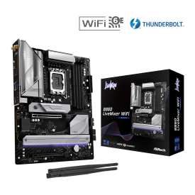 Дънна платка ASRock B860 LiveMixer WIFI, ATX, LGA1851, DDR5, PCIe 5.0, Wi-Fi 6E