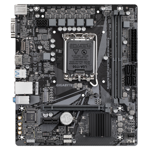 Дънна платка GIGABYTE H610M H V3, mATX, LGA1700, DDR4, PCIe 4.0
