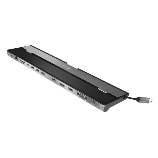 Докинг станция j5create JCD543P, За три монитора с 100W PD захранващ адаптер