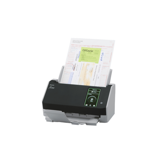 Скенер Ricoh fi-8040, 40 ppm, 80 ipm, ADF 50 листа, 4.3 инча тъчскрийн, USB 3.2, LAN