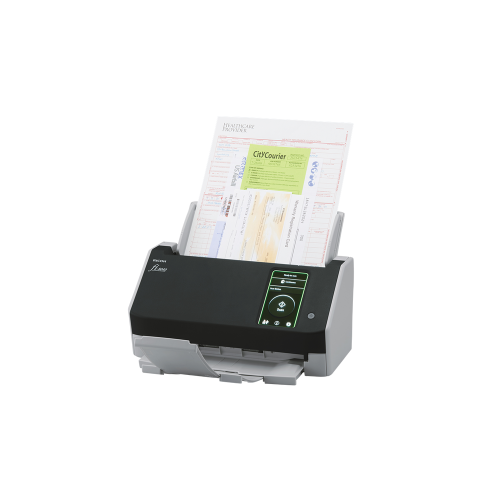 Скенер Ricoh fi-8040, 40 ppm, 80 ipm, ADF 50 листа, 4.3 инча тъчскрийн, USB 3.2, LAN