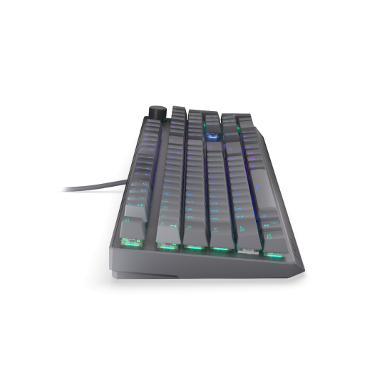 Клавиатура Endorfy Thock V2 Full Size, PBT, Endorfy Red switch, US Layout, RGB, Gray