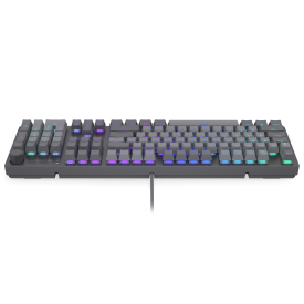 Клавиатура Endorfy Thock V2 Full Size, PBT, Endorfy Red switch, US Layout, RGB, Gray