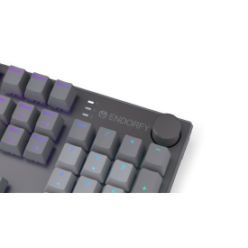 Клавиатура Endorfy Thock V2 Full Size, PBT, Endorfy Red switch, US Layout, RGB, Gray