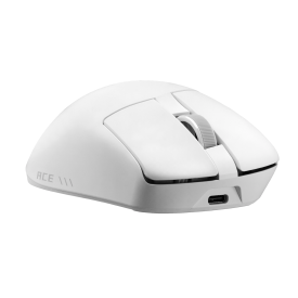 Безжична мишка ASUS ROG Gladius IV Ace, 65000 DPI, 8000Hz, White (90MP04R0-BMUA10)