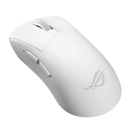 Безжична мишка ASUS ROG Gladius IV Ace, 65000 DPI, 8000Hz, White (90MP04R0-BMUA10)
