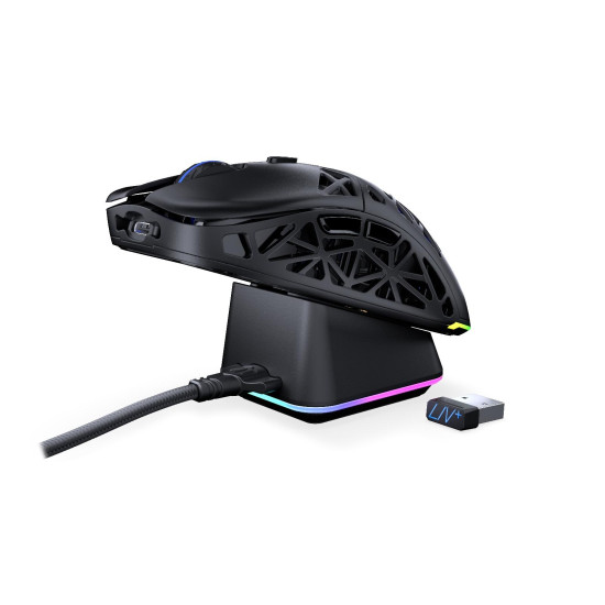 Безжична мишка ENDORFY LIV Plus, RGB, Black