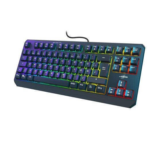 Клавиатура HAMA uRage Exodus 220 TKL, HAMA-217818, USB, RGB, Black