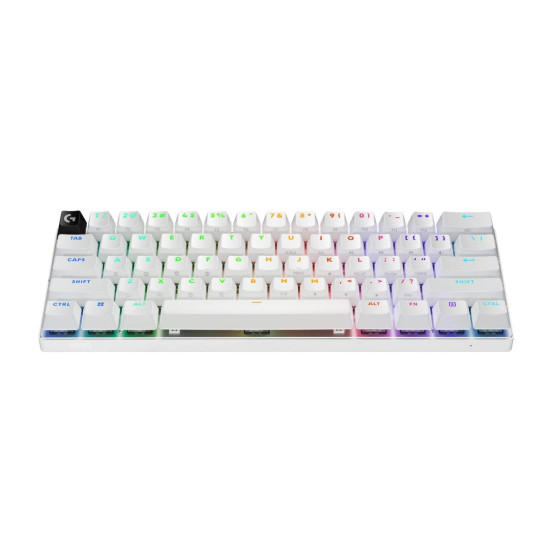 Безжична клавиатура Logitech Pro X 60, RGB, Tactile, White