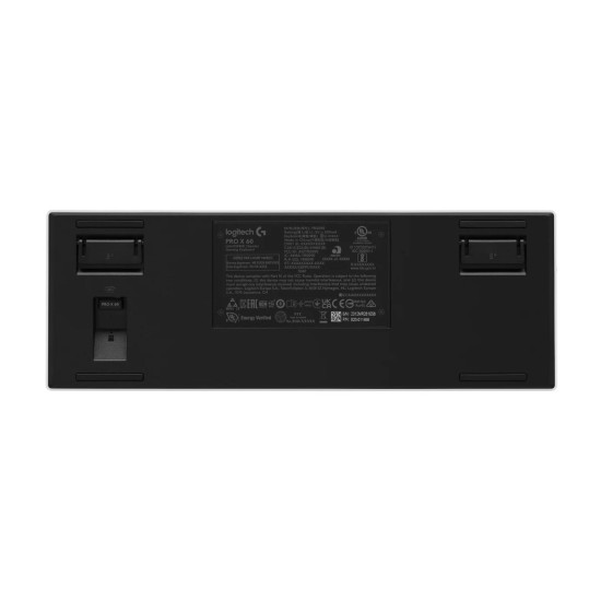 Безжична клавиатура Logitech Pro X 60, RGB, Tactile, White