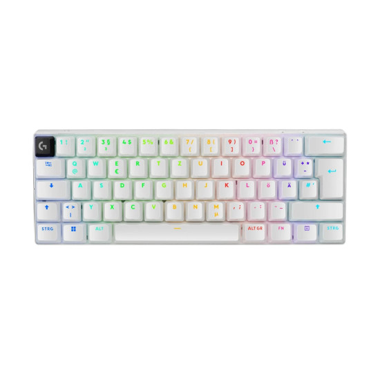 Безжична клавиатура Logitech Pro X 60, RGB, Tactile, White