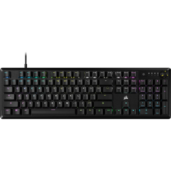 Клавиатура Corsair K70 Core RGB, MLX Red Switch, Black