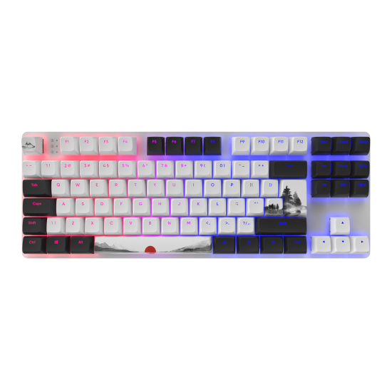 Клавиатура Dark Project 87 Fuji RGB TKL, G3MS Sapphire Switches, ABS