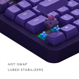 Клавиатура Dark Project ALU87B Celestial, Purple, RGB