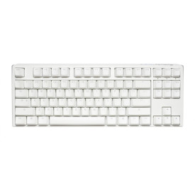 Клавиатура Ducky One 3 Pure TKL, Cherry MX Clear Switch, RGB, White