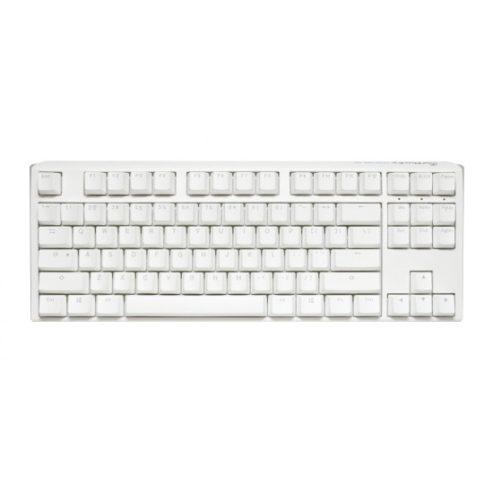 Клавиатура Ducky One 3 Pure TKL, Cherry MX Clear Switch, RGB, White