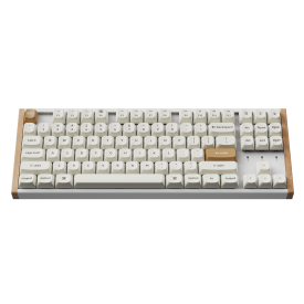 Безжична клавиатура Keychron K8 HE Magnetic Switch White Special Edition, Nebula суичове