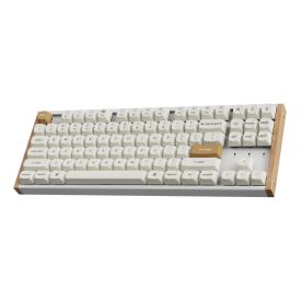 Безжична клавиатура Keychron K8 HE Magnetic Switch White Special Edition, Nebula суичове