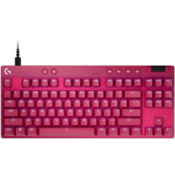Клавиатура Logitech G Pro X Rapid TKL, Magnetic Analog Switch, Magenta