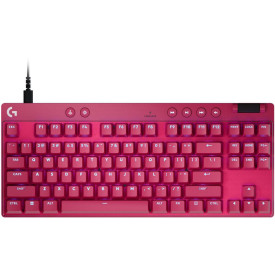Клавиатура Logitech G Pro X Rapid TKL, Magnetic Analog Switch, Magenta
