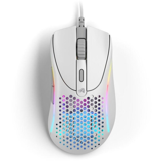 Мишка Glorious Model D 2, Matte White, RGB