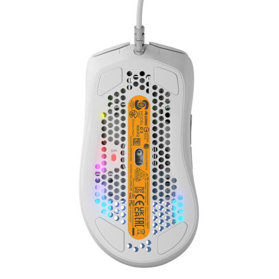 Мишка Glorious Model D 2, Matte White, RGB