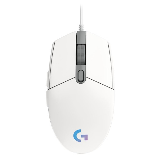 Мишка Logitech G102 LightSync, RGB, White