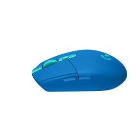 Безжична мишка Logitech G305 Lightspeed, 12000 DPI, 1000Hz, Blue (910-006014)