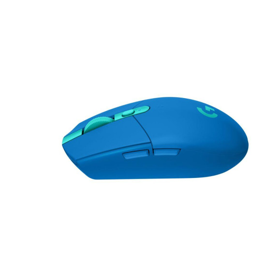 Безжична мишка Logitech G305 Lightspeed, 12000 DPI, 1000Hz, Blue (910-006014)