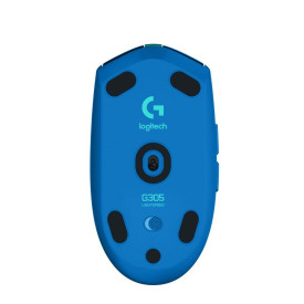 Безжична мишка Logitech G305 Lightspeed, 12000 DPI, 1000Hz, Blue (910-006014)